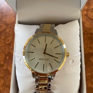 NIB Nine West Women’s Two-Tone Watch